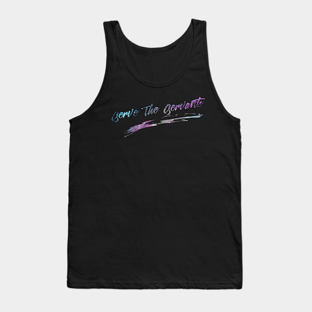 Galaxy Stars - Serve The Servant Tank Top by kelly.craft